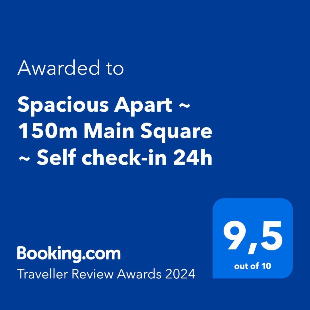 Spacious Apart ~ 150M Main Square ~ Self Check-In 24H فروتسواف المظهر الخارجي الصورة